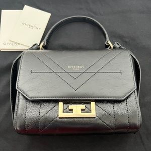 Givenchy Eden Top Handle Leather Bag - Authentic
